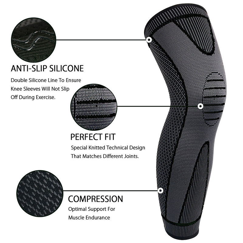 Full Leg Knee Pads with Support Belt ( Original China )