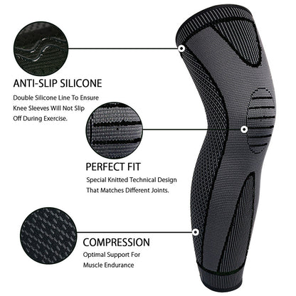 Full Leg Knee Pads with Support Belt ( Original China )